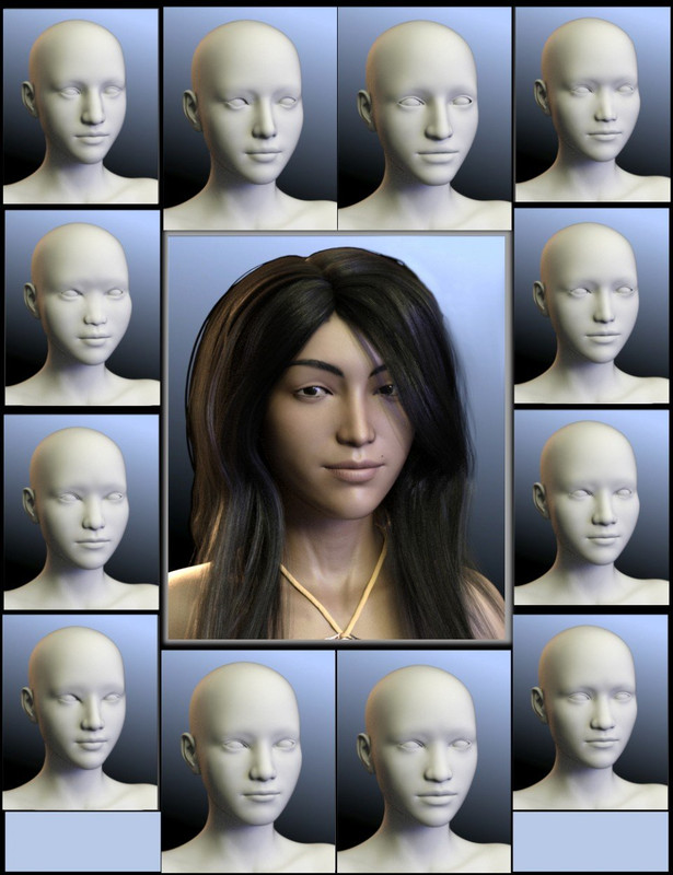 People of the Earth: Faces of Asia for Genesis 8 Female People of the Earth: Faces of Asia for Genesis 8 Female