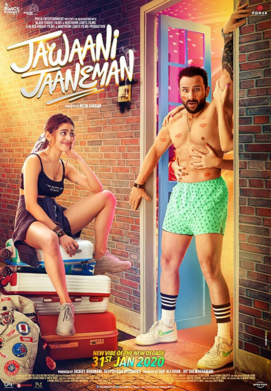 Jawaani Jaaneman (2020) Hindi 480p WEB-DL x264 AAC 400MB ESub