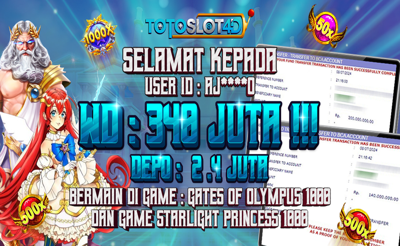 TOTOSLOT4D - Daftar Slot Online Terpercaya Situs Toto Togel 4D Resmi 2025 