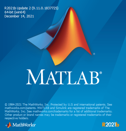 MathWorks MATLAB R2021b v9.11.0.1837725 Update 2 Only x64