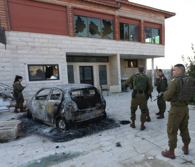 Žydai surengė palestiniečių pogromą