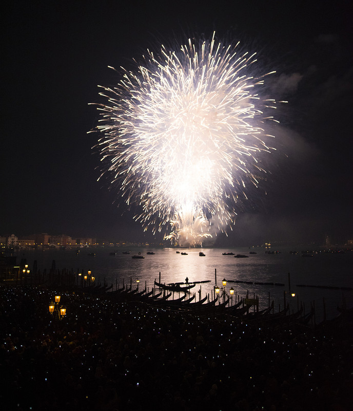 Capodanno: torna a Venezia lo spettacolo dei fuochi d’artificio