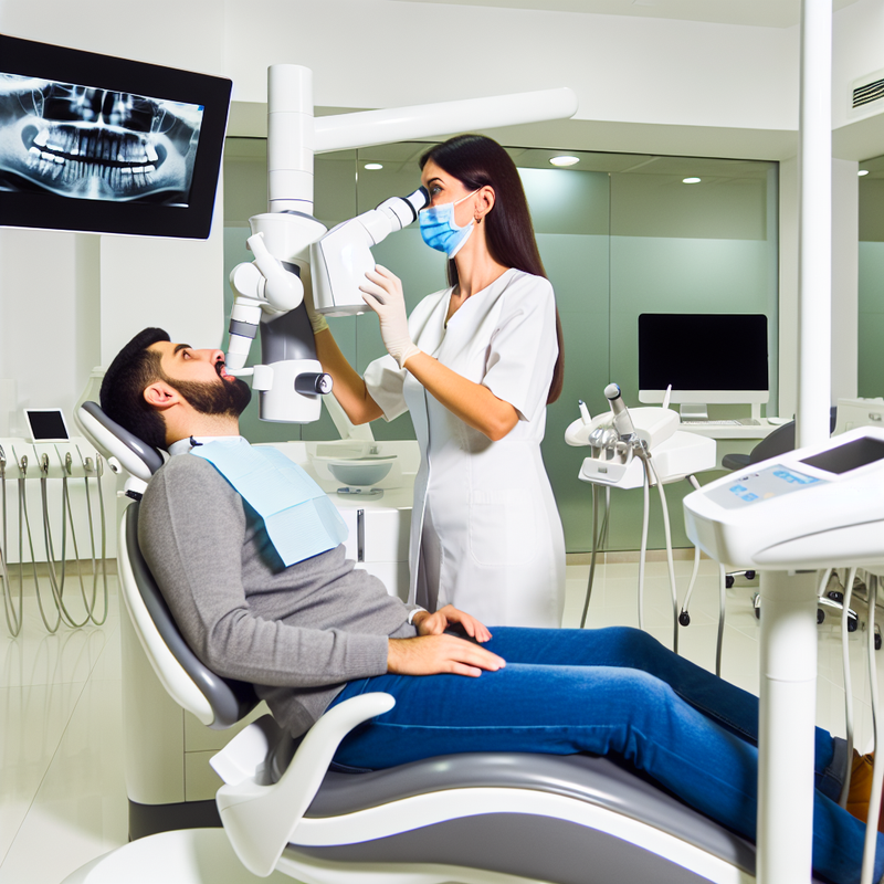 Стоматологическая команда использует цифровые технологии для диагностики и лечения