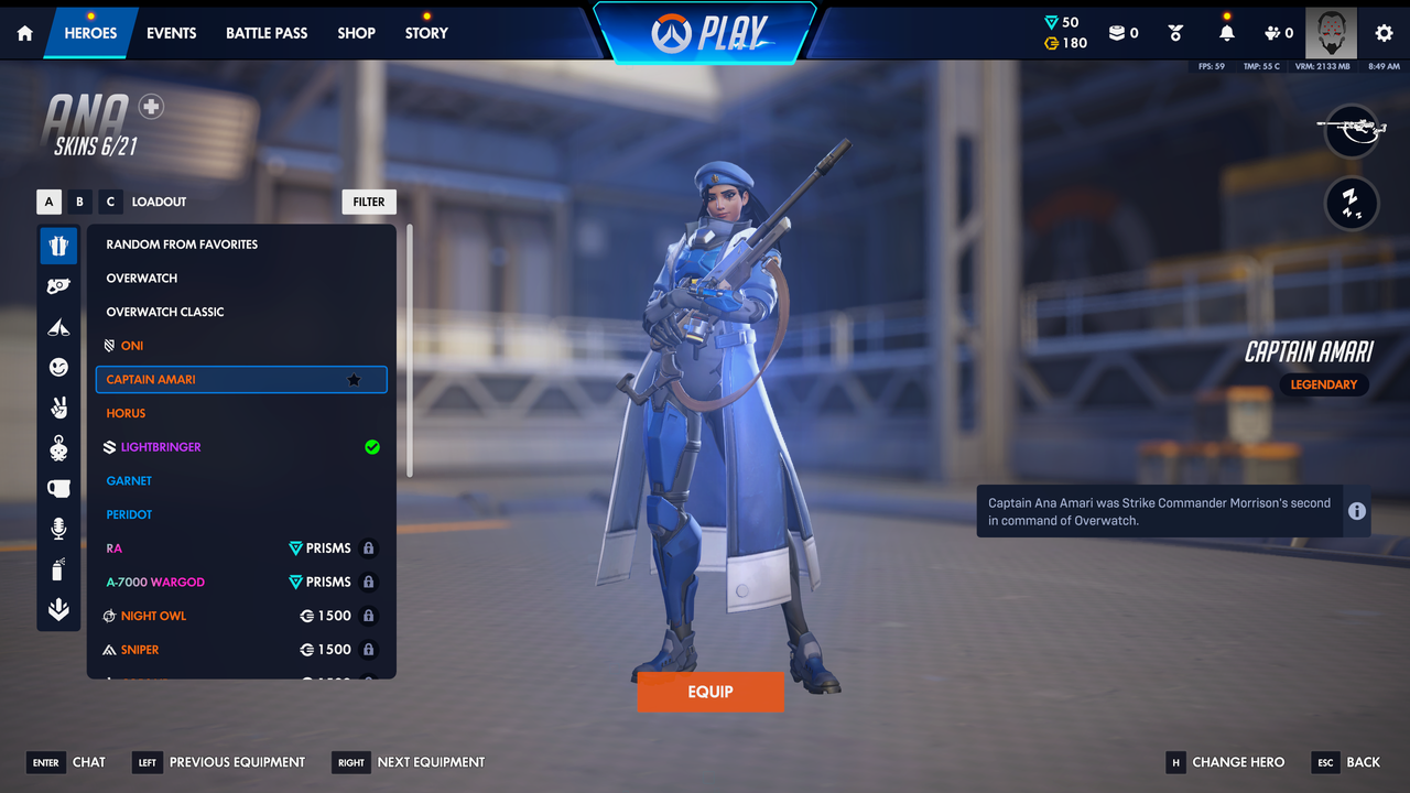 Ana Captain Amari