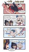 BD2 4-koma extra - I-I'll help you!