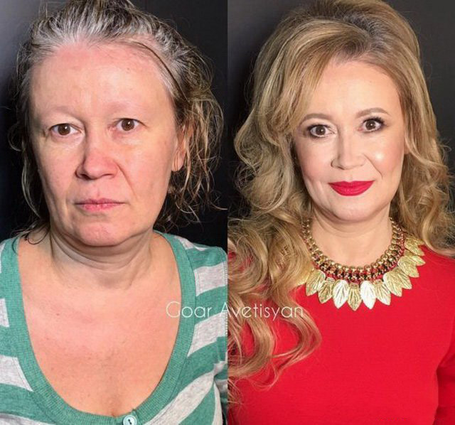 Чудеса макияжа: впечатляющие перевоплощения