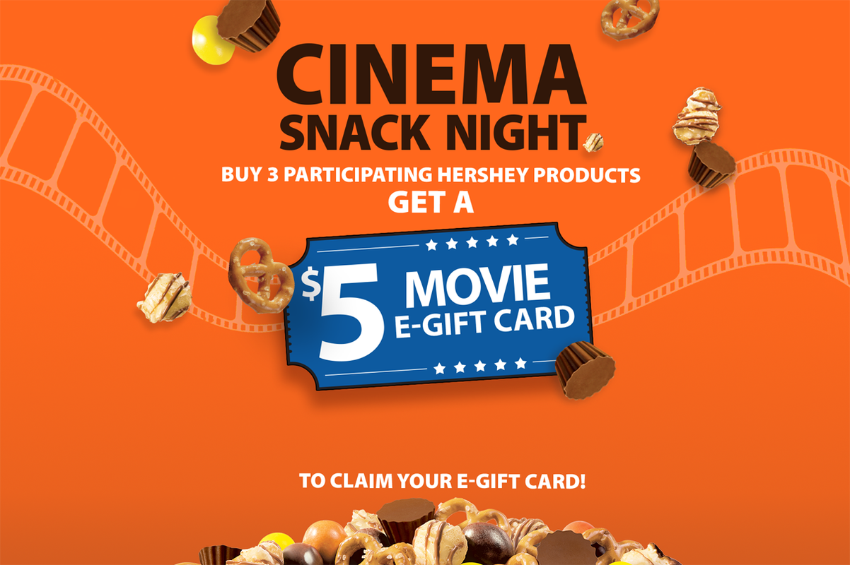 [Metro] ONTARIO Buy 3 participating Hershey products get $5 Cineplex e ...
