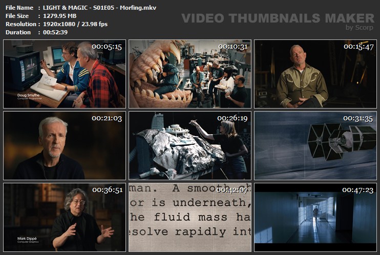 LIGHT & MAGIC - S01E05 - Morfing.mkv