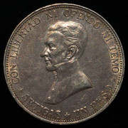 1 peso Uruguay 1917. José Gervasio Artigas. D7-K-4191b