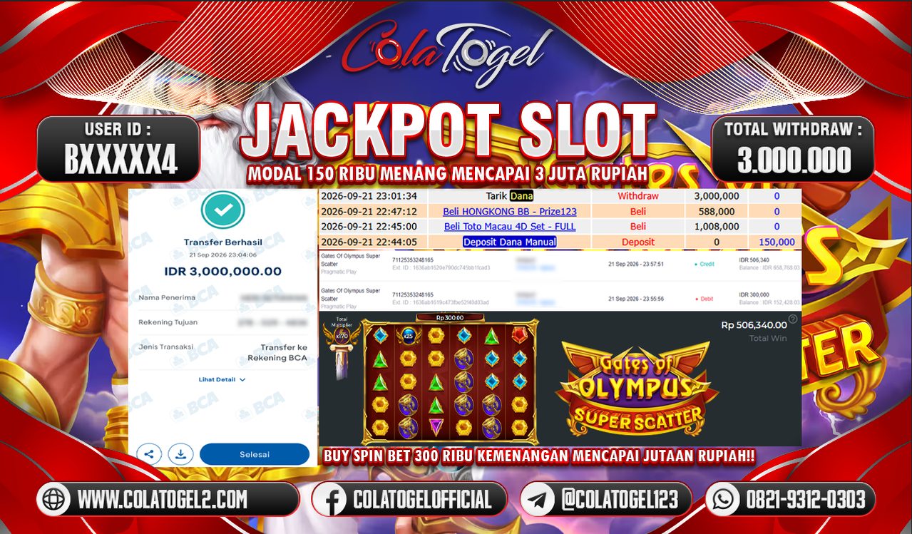 JACKPOT SLOT GACORR !!!