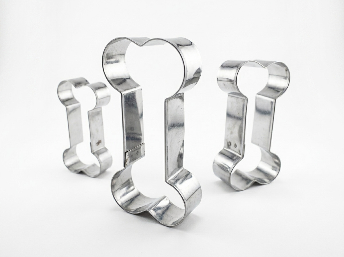 Molde para galletas Cortador de huesos utensilio cocina x3pz