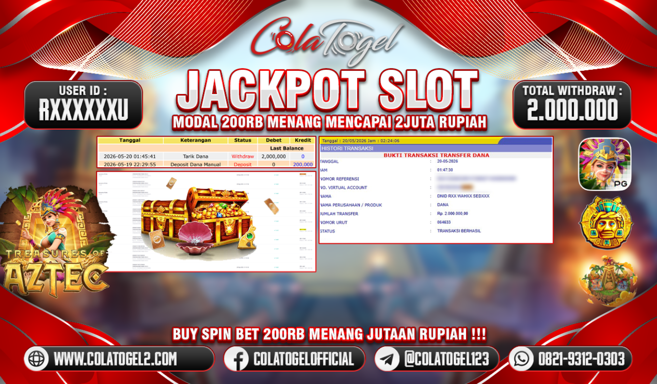 JACKPOT SLOT GACOR!!