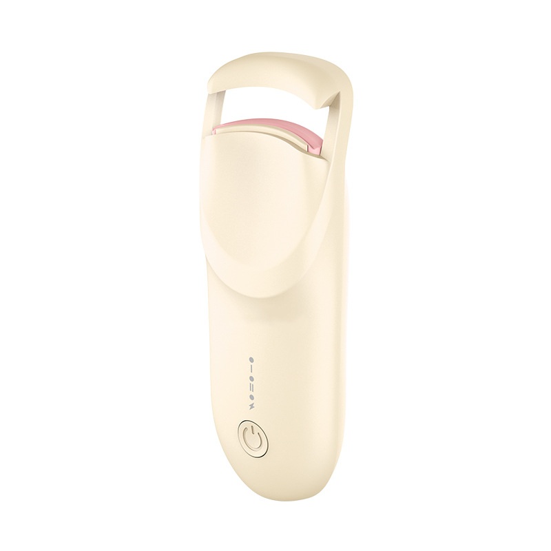 Electric Heated Eyelash Curler - USB-C Rechargeable, Fast Heating, Long-Lasting Curl(Apricot)