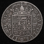 8 reales Carlos III Madrid 1762. PAS6938