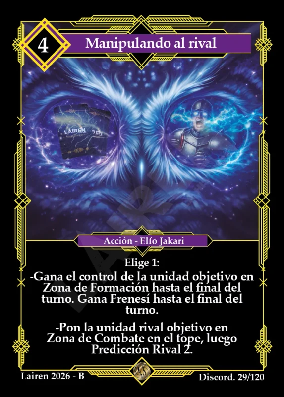 MANIPULANDO AL RIVAL