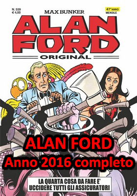 Alan Ford – Raccolta Anno 2016 completo (2016)