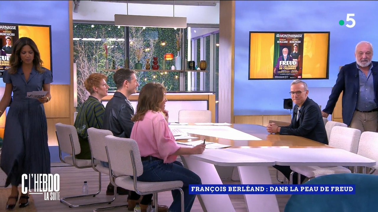 C l'hebdo la suite - Saison 8 - Invités François Berléand, Philippe Besson, Luci..._France 5_2024_03