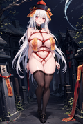 05046-2130045393-1girl-mature-female-solo-huge-breasts-sagging-breasts-jiangshi-no-bra-cleavage