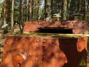Башня советского легкого танка Т-26 обр. 1931 г., Музей "Сестрорецкий рубеж", Сестрорецк DSCN3282