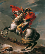 5 Francos de Napoleón - París, 1808 Napoleon-at-the-Great-St-Bernard-Jacques-Louis-David-Google-Cultural-Institute