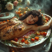 Garden wedding wom served Blackh series B 0 19