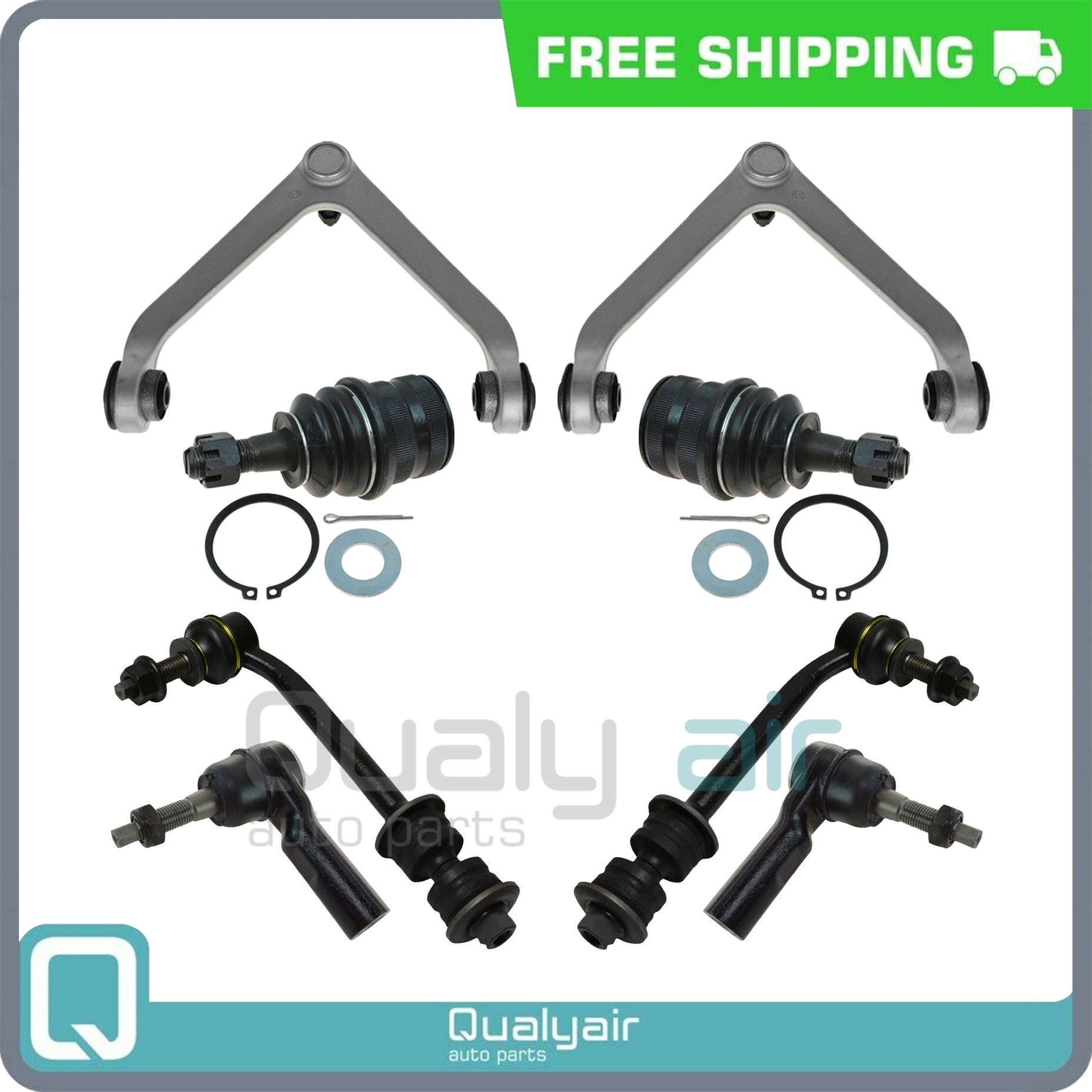 Front Control Arm & Suspension Kit for 04-09 Dodge Durango - 8pcs - Bild 1 von 6