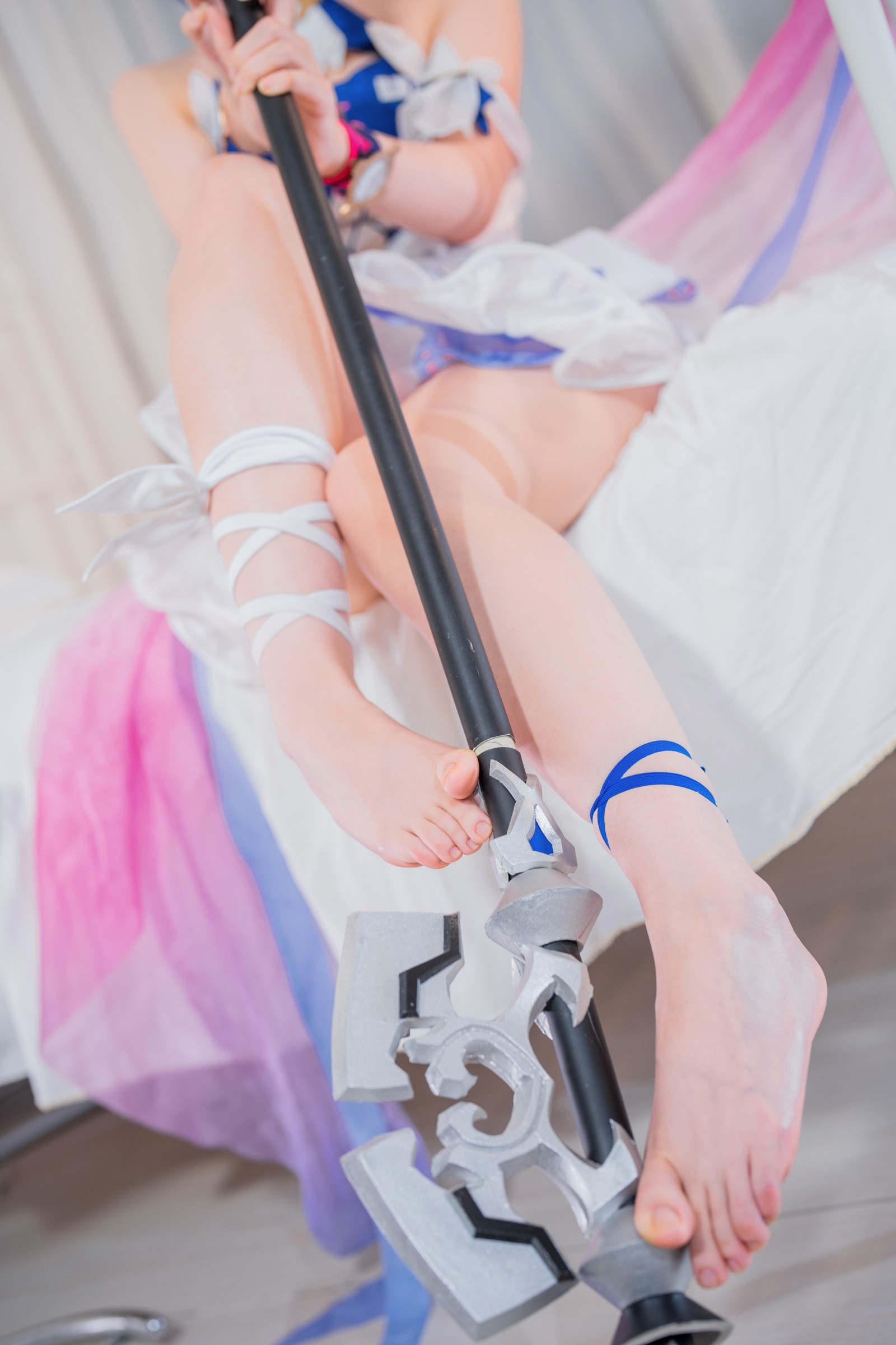 Seele麦麦希儿彼岸浪花 Cosplay｜海边主题高清写真（102P-532MB）插图3