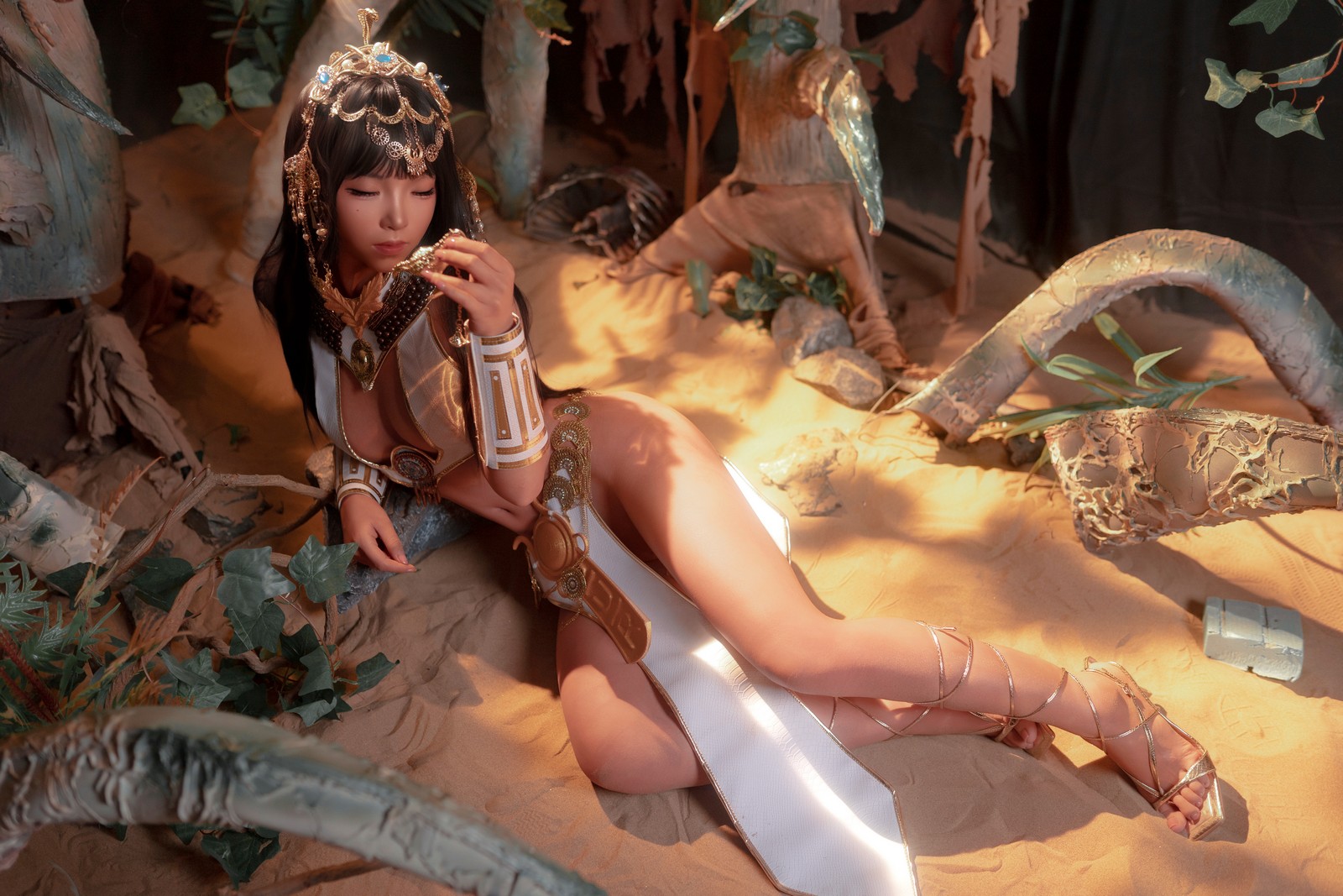 Bangni邦尼 – 埃及公主 Cosplay 高清写真集（71P-1.2GB）异域风插图8