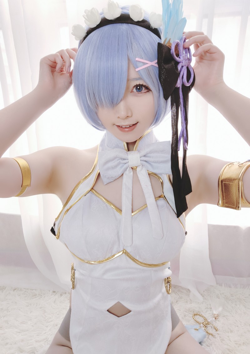 Asagiriai（愛ちゃん）ReZero 角色Cosplay写真图集 34P 高清美图合集 (285.5M)插图