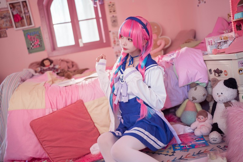 艾西Aiwest 湊阿库娅私服Cosplay写真图集 虚拟主播高清美图 55P (274.4M)插图4