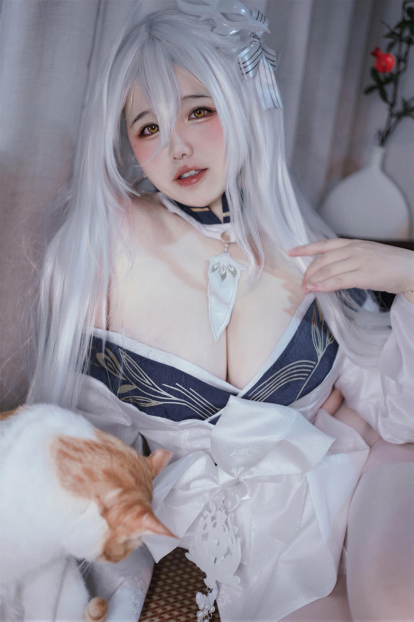 是我阿半 NO.030 碧蓝航线 白凤和服 19