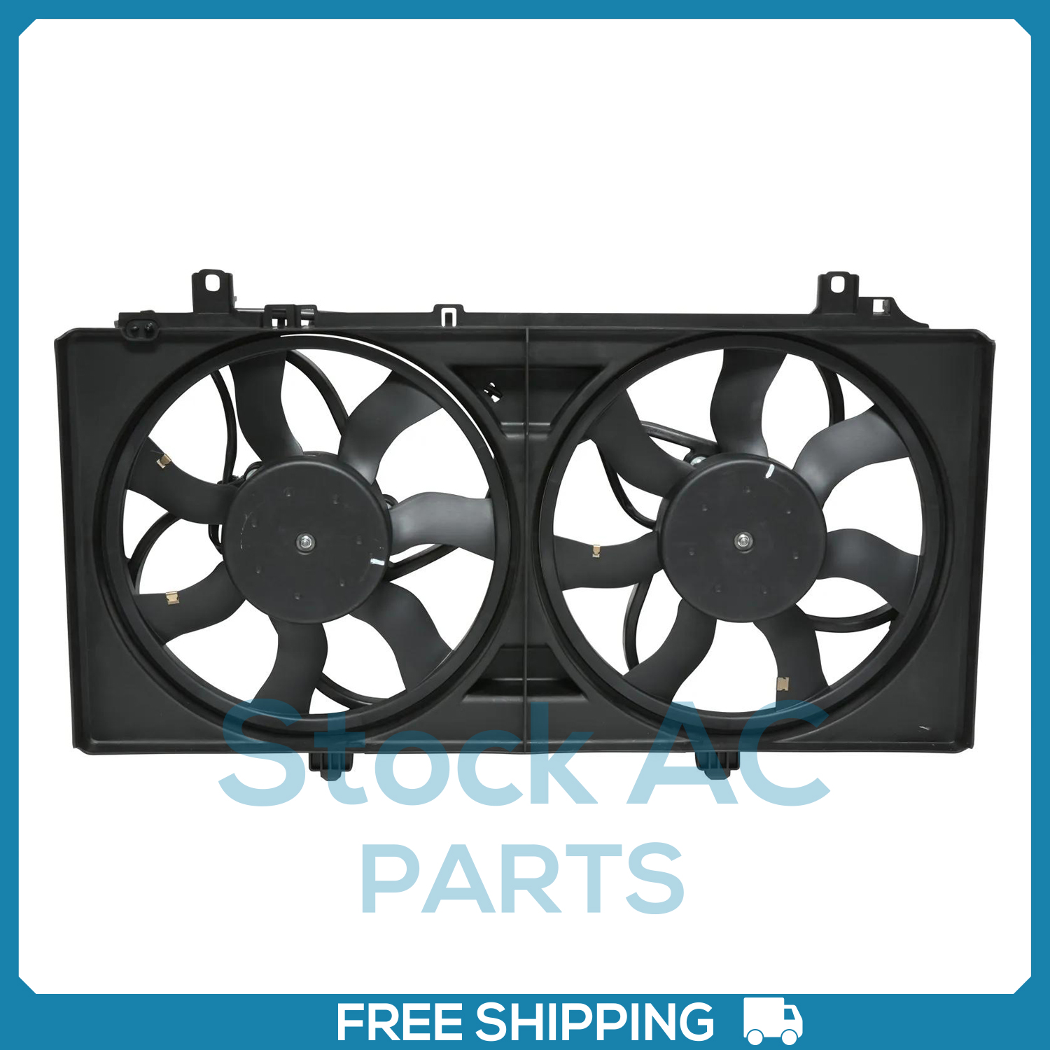 Assembroverse Engine Radiator Cooling Fan Assembly Compatible