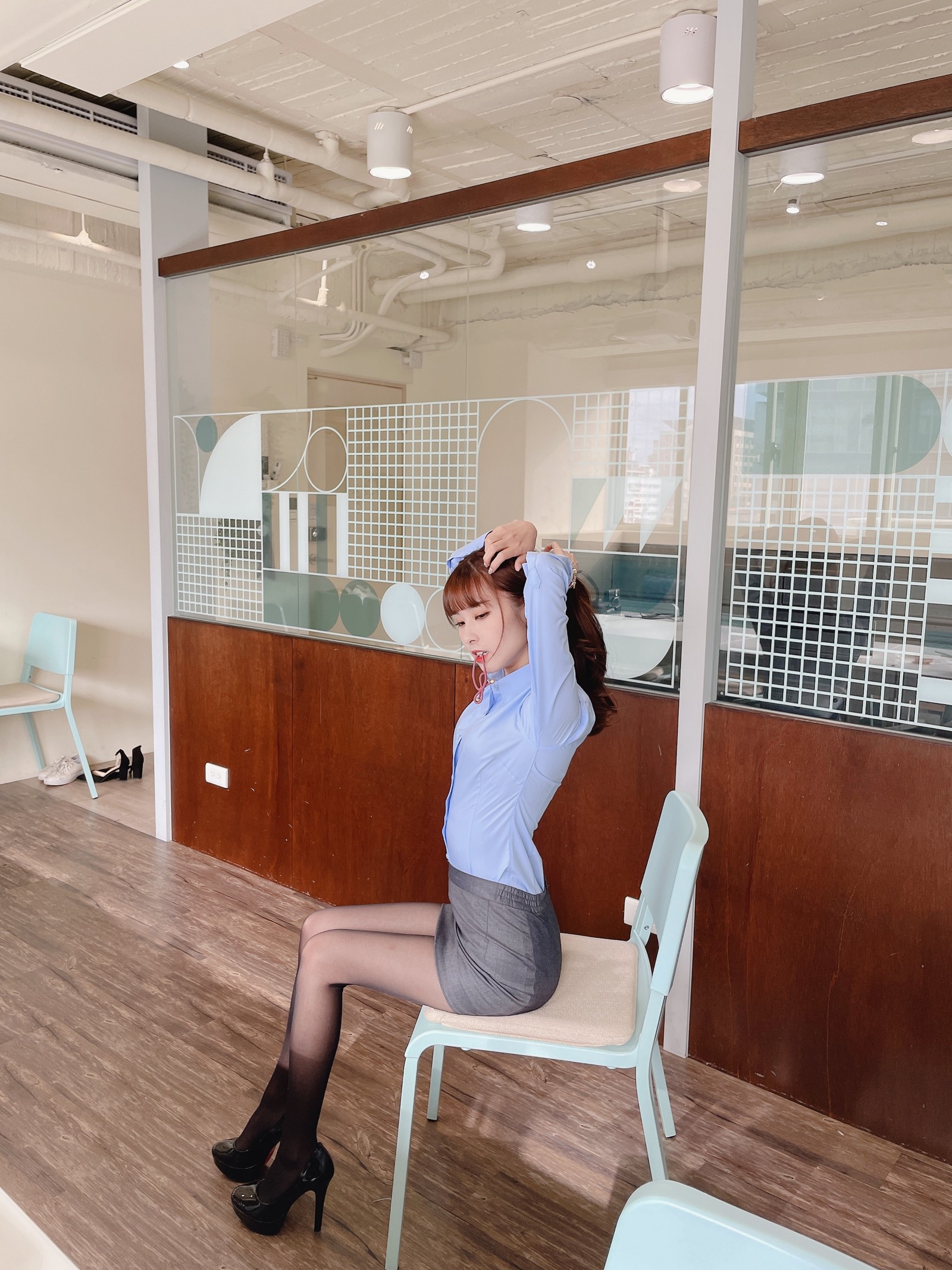 泥泥汝 OL 女郎 B 主题 写真＋视频合集｜高人气职业风作品（350P｜12V｜840MB）插图8