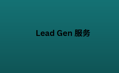 Lead Gen 服务