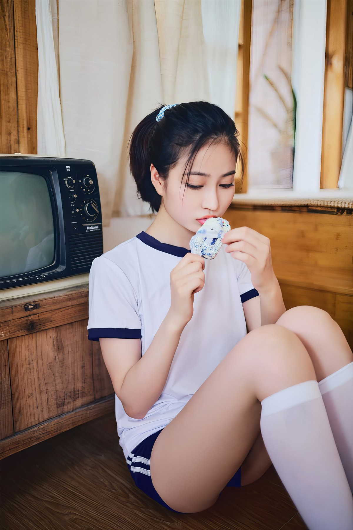 年年nnian 运动服写真 健身少女活力图集