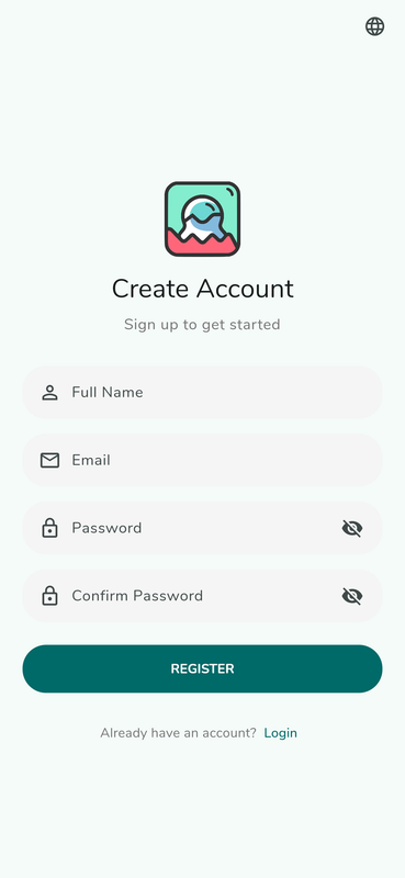 Register Screen