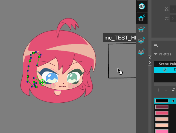 Ingredient Dish rig head test