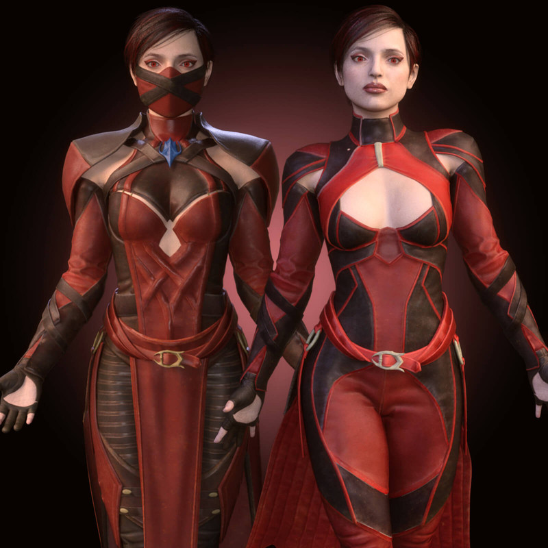 Skarlet Outfits 1 for G9