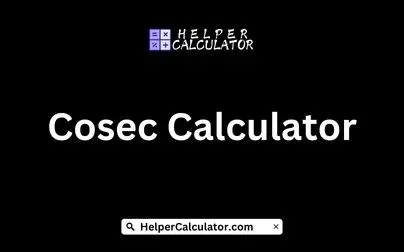 Cosec Calculator