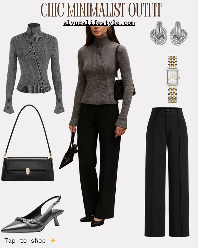Chic Minimalist Outfit ✨