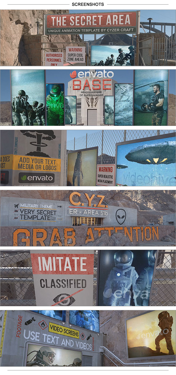 Cinematic Military Base Titles - 2