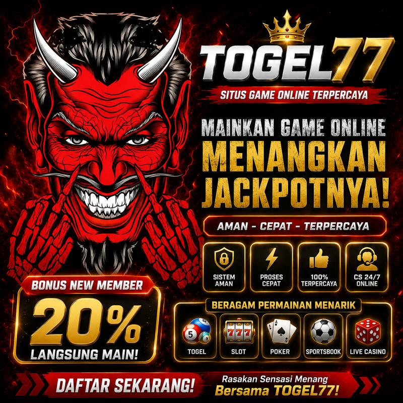 TOGEL77 - Portal Angka Jitu Cuan Anti Banned Terpercaya Togel 77