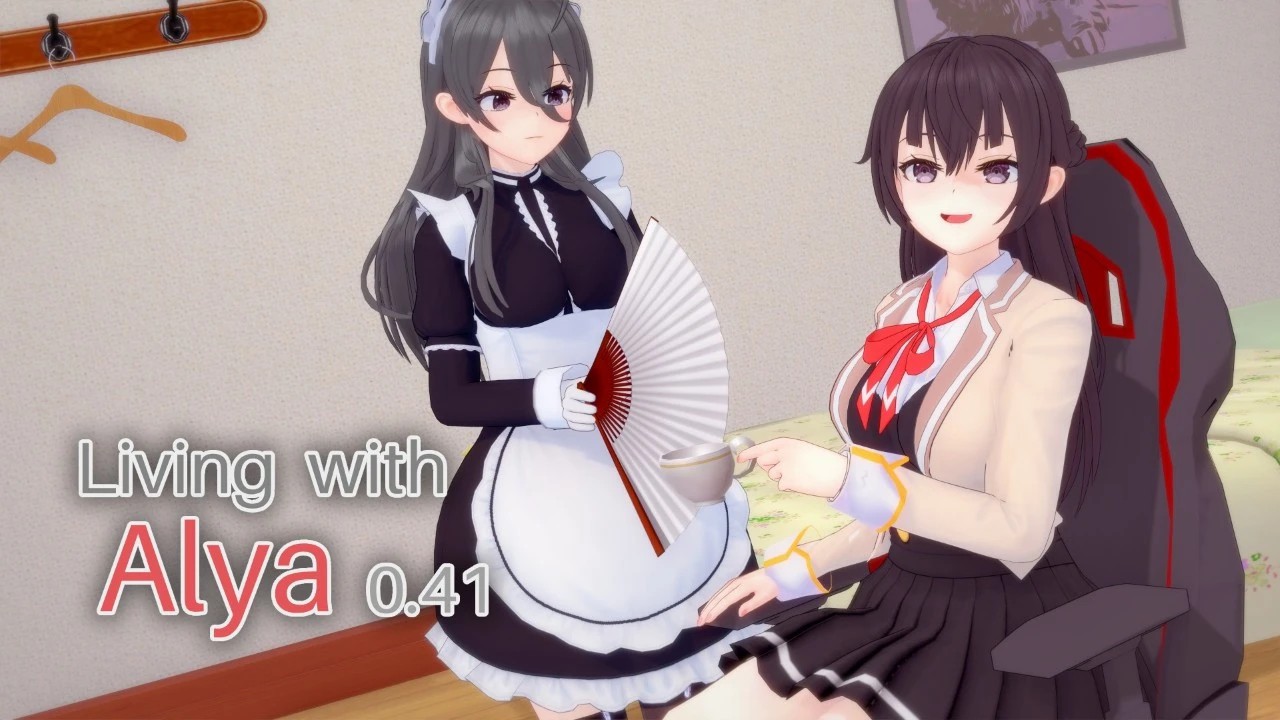 【日系SLG】与艾莉亚一起生活 与阿尔雅一起生活 Living with Alya v0.41 AI汉化版【PC+安卓/1.72G】