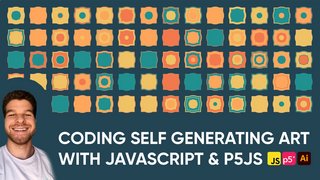 Skillshare Coding Self Generating Art with Javascript and P5js Skillshare Coding Self Generating Art with Javascript and P5js