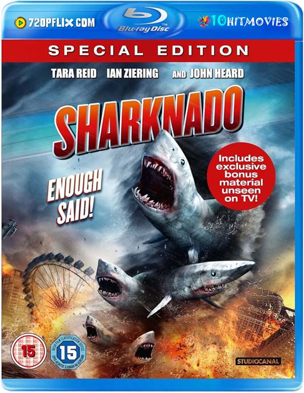 Sharknado (2013) EXTENDED Dual Audio [Hindi-English] BluRay H264 AAC 1080p 720p 480p Download