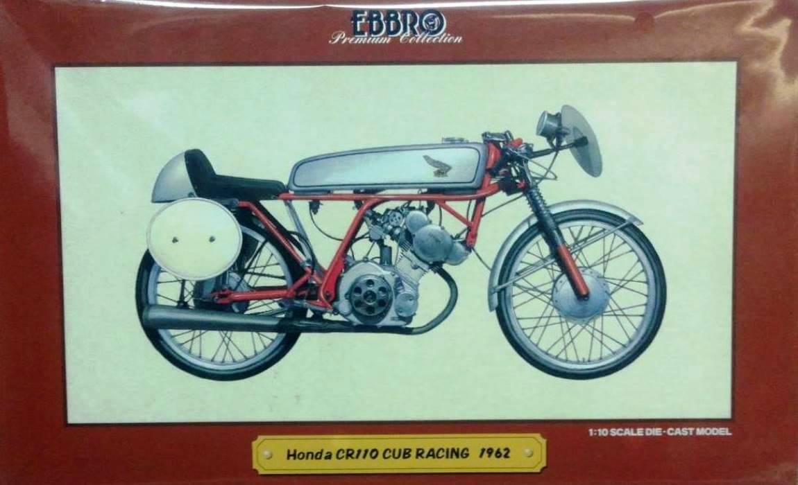 RARE EBBRO 1:10 HONDA CR110 STREET VERSION 62' EB-10004 | eBay