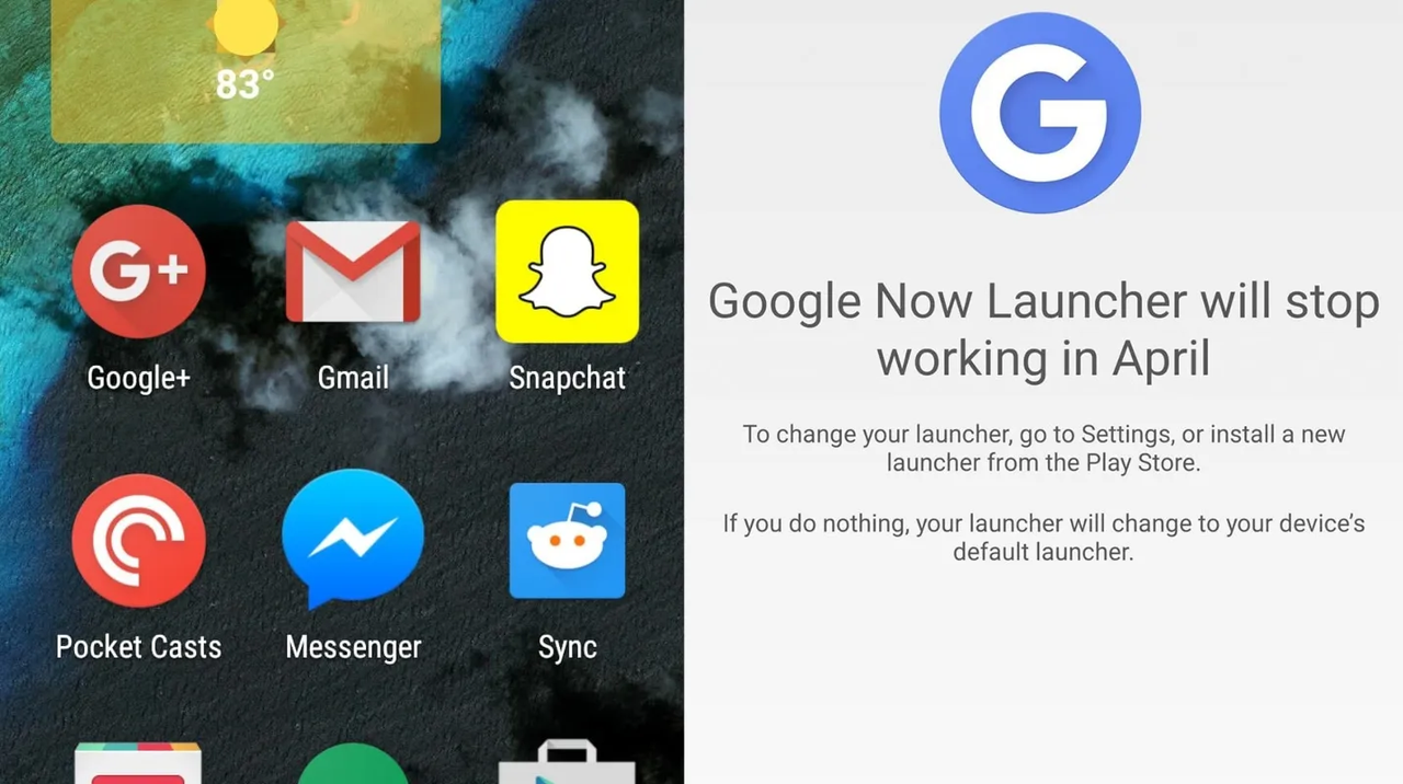 ¡Google Now Launcher desaparece! Estas aplicaciones la reemplazan