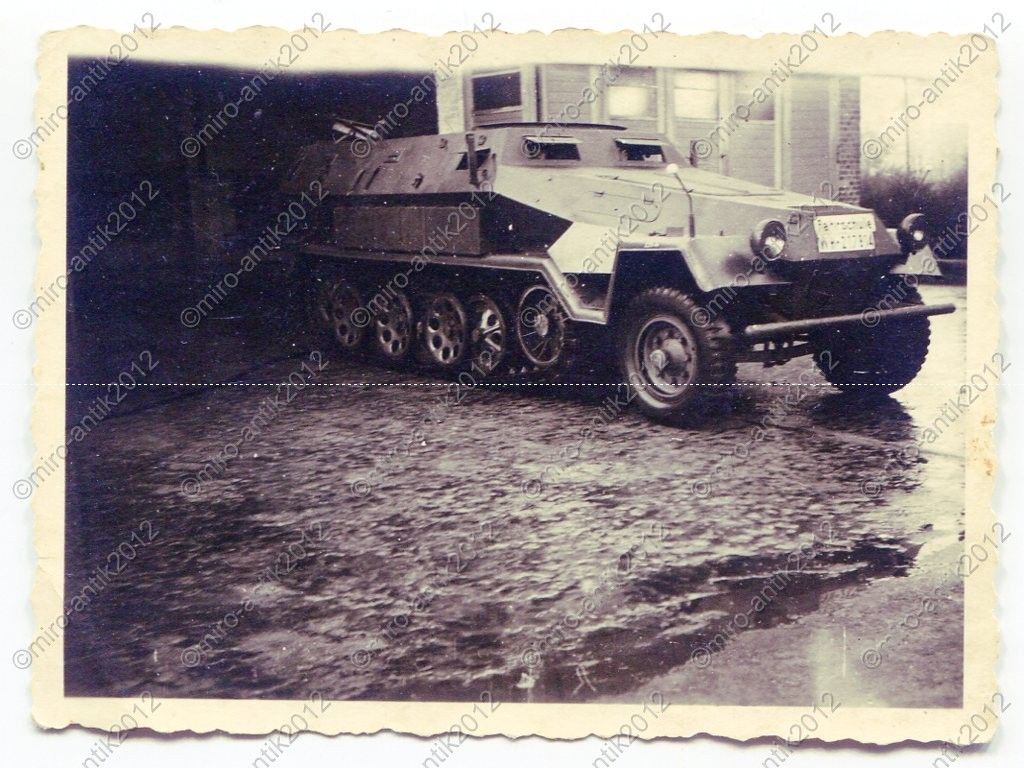 Foto, Wehrmacht, Schützenpanzerwagen, Sdkfz, Fah