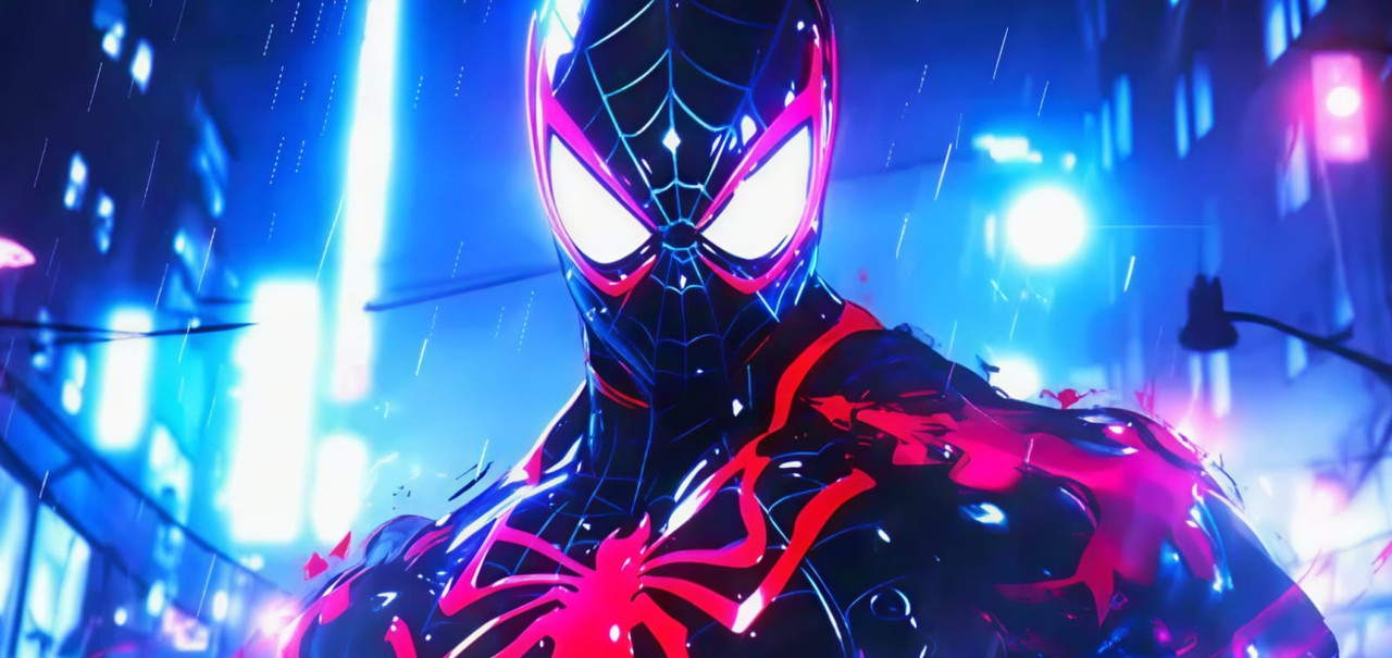 🌧️ NovaPad Spiderman in the Rain