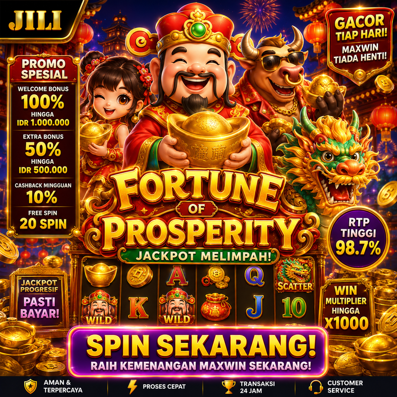 JILI: Daftar Slot Jili Bonus New Member 100 Di Awal 2026